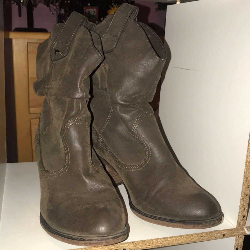 Rocketdog scrunch low cowboy boots
